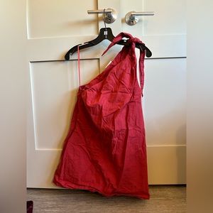 Posse one shoulder mini dress